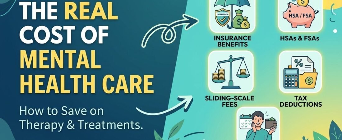 The Real Cost of Mental Health Care: Insurance Benefits, HSAs, FSAs, Sliding-Scale Fees, and Tax Deductions That Most Patients Never Use