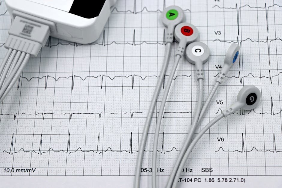 Hospital monitoring room with cardiac telemetry equipment in eating disorder medical inpatient unit